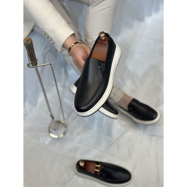 Delgado Model Nefes Alan Hakiki Deri Babet Ayakkabı