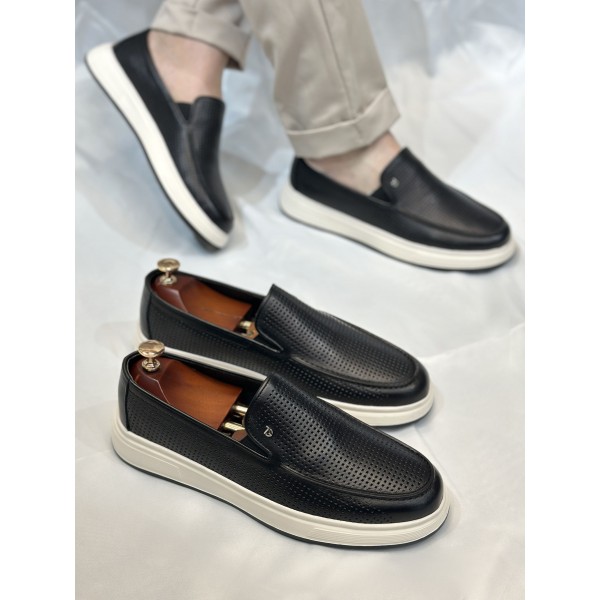 Delgado Model Nefes Alan Hakiki Deri Babet Ayakkabı