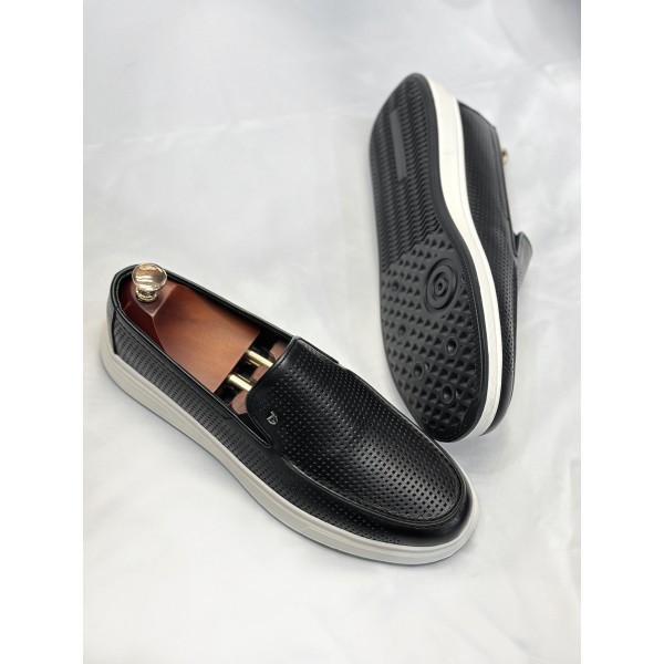 Delgado Model Nefes Alan Hakiki Deri Babet Ayakkabı