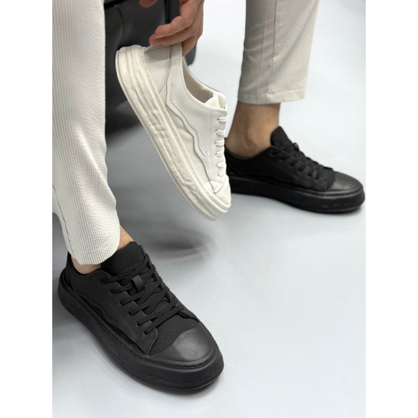 Avni Ceylan Alba Model Etnik Taban Detaylı Sneake...