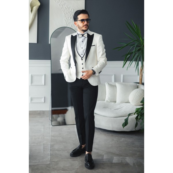 İtalyan Stil Smokin Takım Damatlık