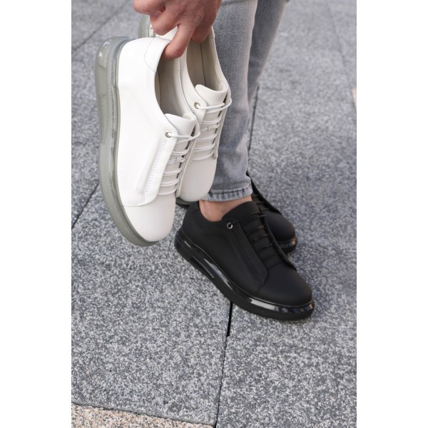 Avni Ceylan Jet White Hakiki Deri Erkek Sneaker Ayakkabı