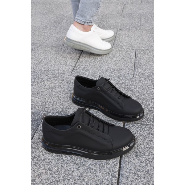 Avni Ceylan Jet White Hakiki Deri Erkek Sneaker Ayakkabı