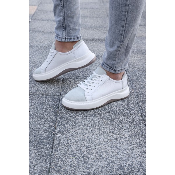 Avni Ceylan Taban Detaylı Erkek Hakiki Deri Sneak...