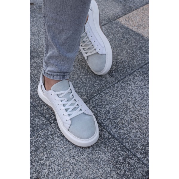 Avni Ceylan Taban Detaylı Erkek Hakiki Deri Sneaker Ayakkabı