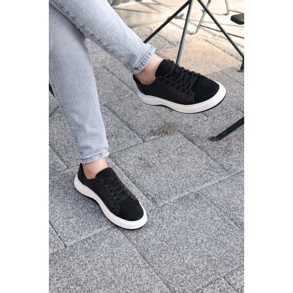Avni Ceylan Taban Detaylı Erkek Hakiki Deri Sneaker Ayakkabı