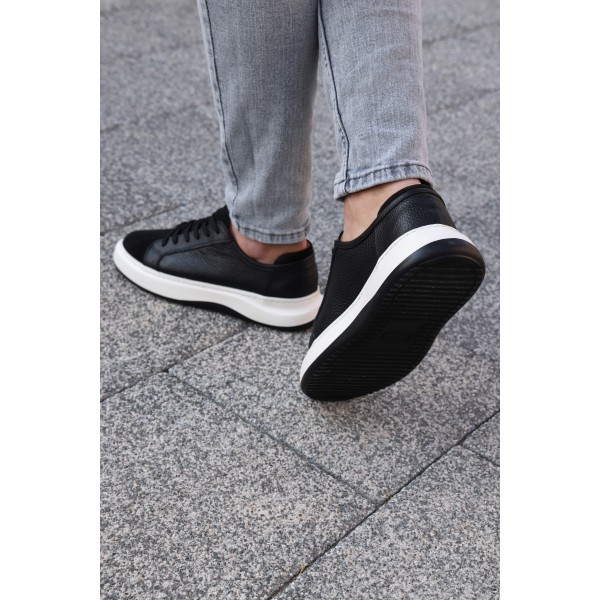 Avni Ceylan Taban Detaylı Erkek Hakiki Deri Sneaker Ayakkabı