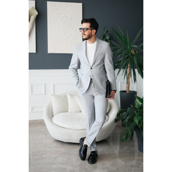 Gofre Kumaş İtalyan Stil Takım Elbise Special Edition