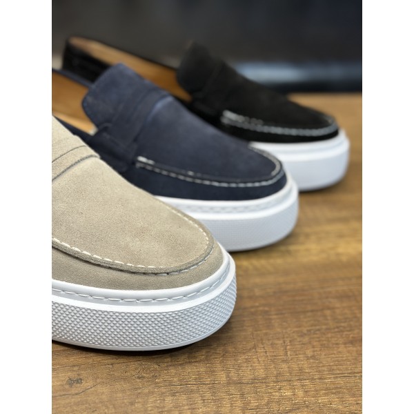 Süet Deri Rahat Babet Ayakkabı