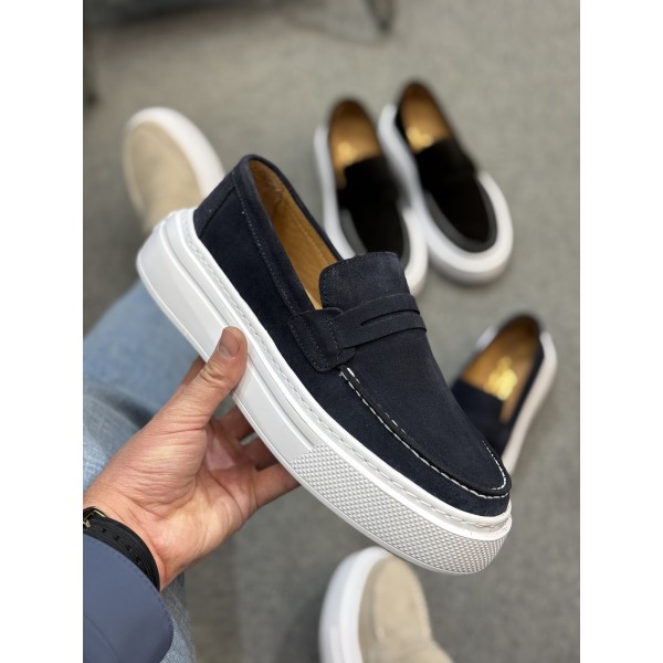 Süet Deri Rahat Babet Ayakkabı