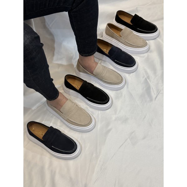 Süet Deri Rahat Babet Ayakkabı