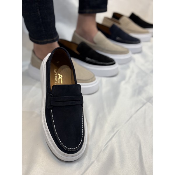 Süet Deri Rahat Babet Ayakkabı