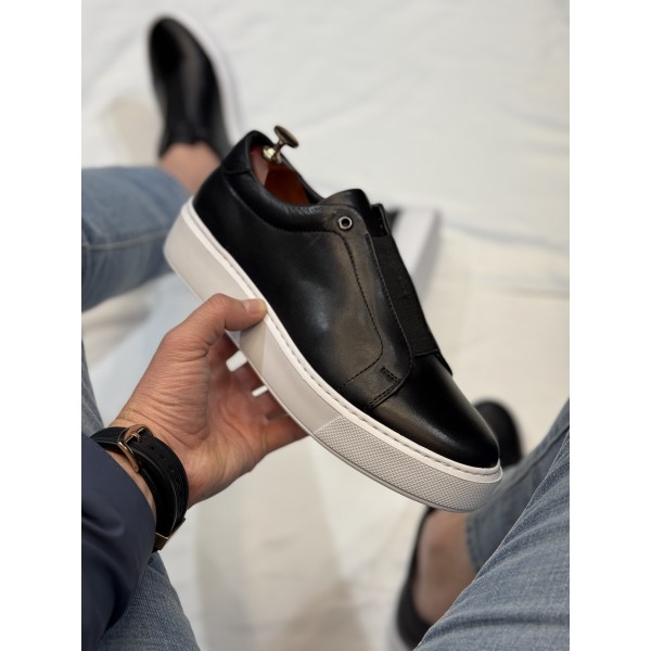 Arvento Slip-On Şık Zarif Bağcıksız Deri Sneaker