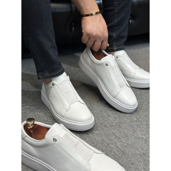 Arvento Slip-On Şık Zarif Bağcıksız Deri Sneaker