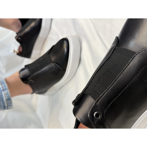 Arvento Slip-On Şık Zarif Bağcıksız Deri Sneaker