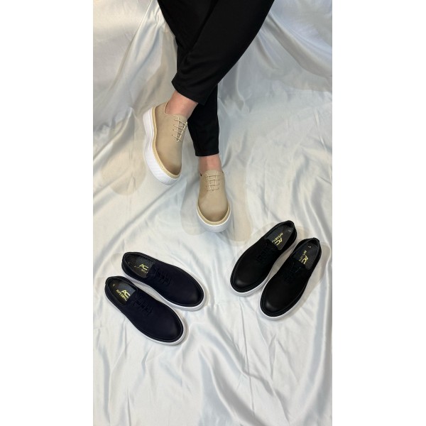 Santino Model Hakiki Nubuk Deri Şık Casual Ayakk...