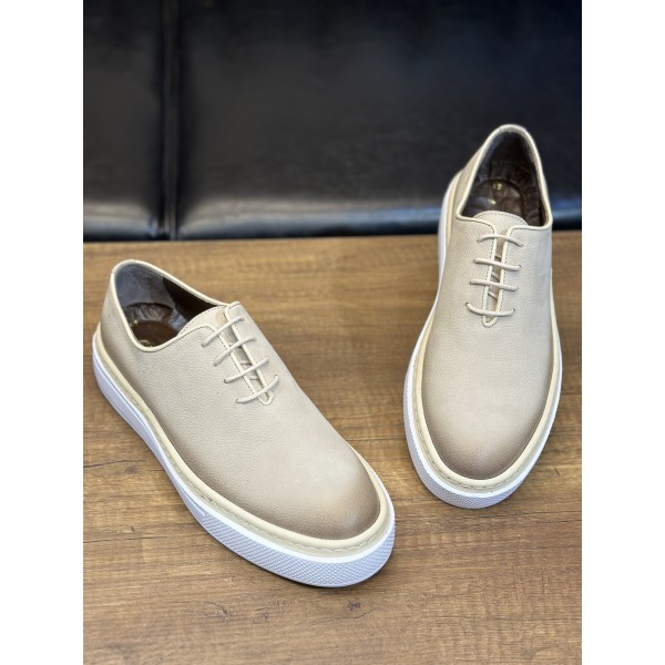 Santino Model Hakiki Nubuk Deri Şık Casual Ayakkabı