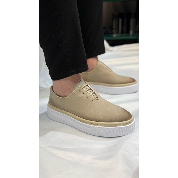 Santino Model Hakiki Nubuk Deri Şık Casual Ayakkabı