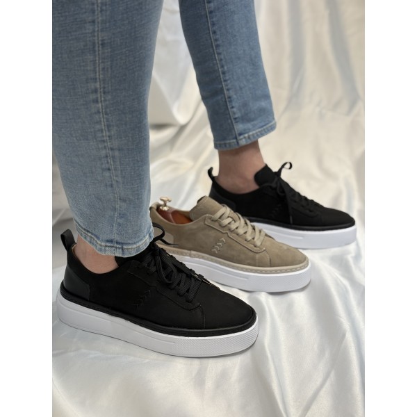 XXX Model İplik Detaylı Şık Sneaker