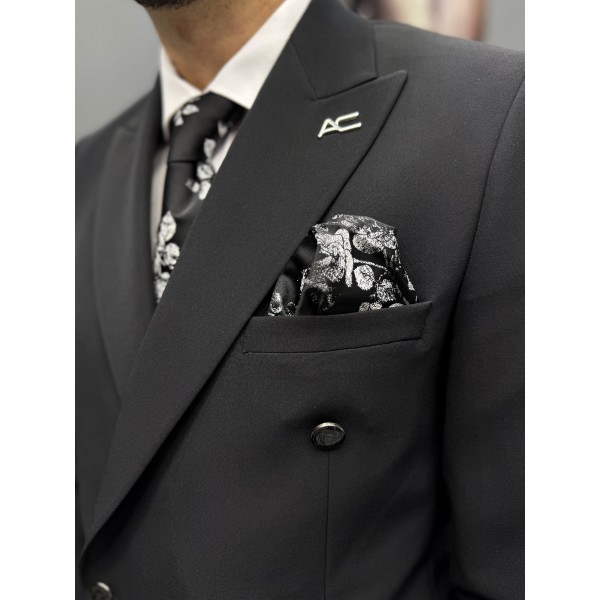 Avni Ceylan Milano Doppio Stil Kruvaze Takım Elbise