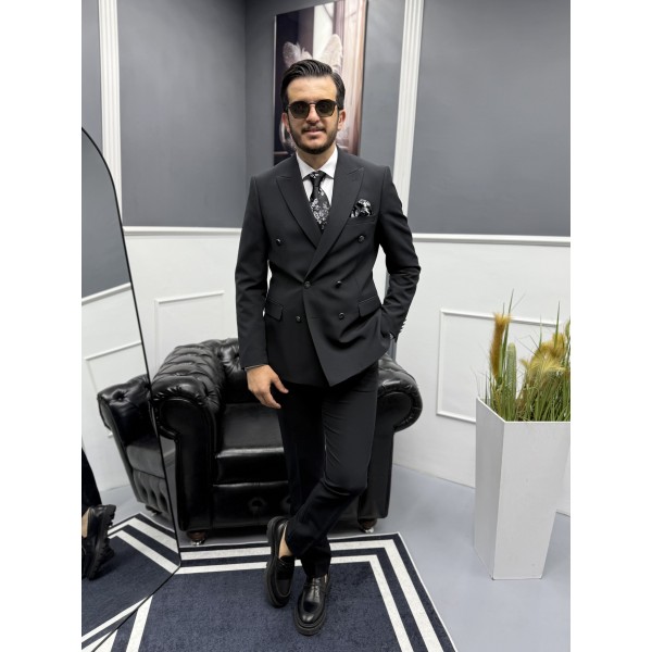 Avni Ceylan Milano Doppio Stil Kruvaze Takım Elbise