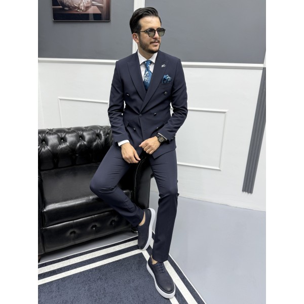 Avni Ceylan Milano Doppio Stil Kruvaze Takım Elbise