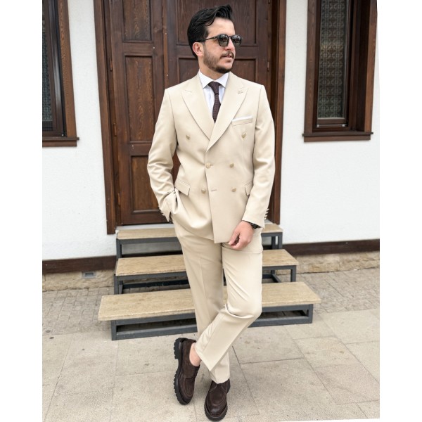 Avni Ceylan Milano Doppio Stil Kruvaze Takım Elbise