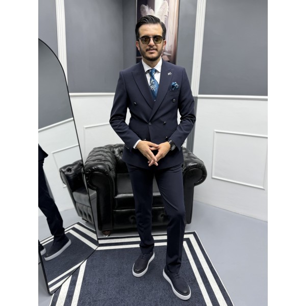 Avni Ceylan Milano Doppio Stil Kruvaze Takım Elbise