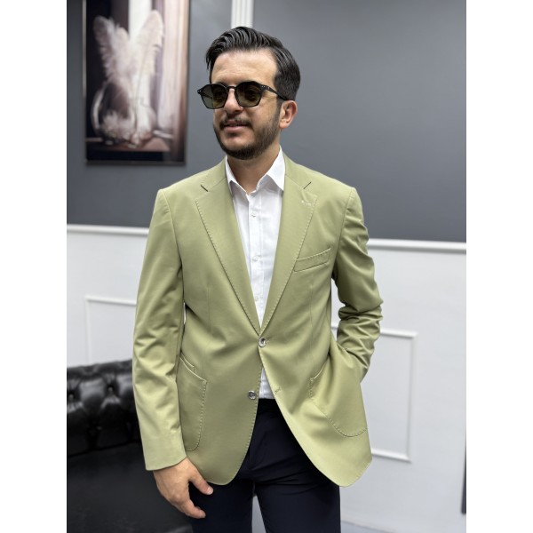 Signature Stil Tek Düğme Kırışmaz Ceket