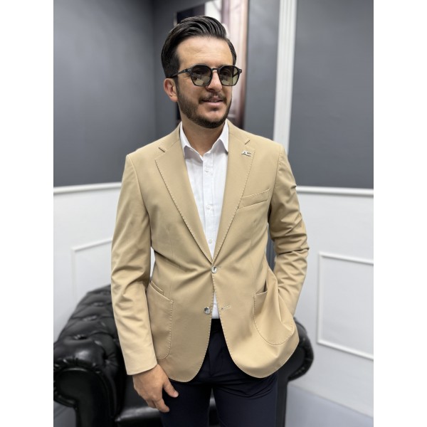 Signature Stil Tek Düğme Kırışmaz Ceket
