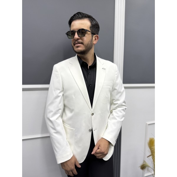 Signature Stil Tek Düğme Kırışmaz Ceket