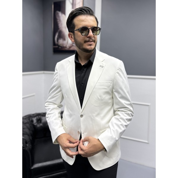Signature Stil Tek Düğme Kırışmaz Ceket