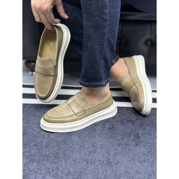 Noble Model Hakiki Deri Erkek Babet Ayakkabı