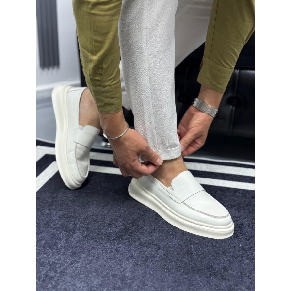 Noble Model Hakiki Deri Erkek Babet Ayakkabı