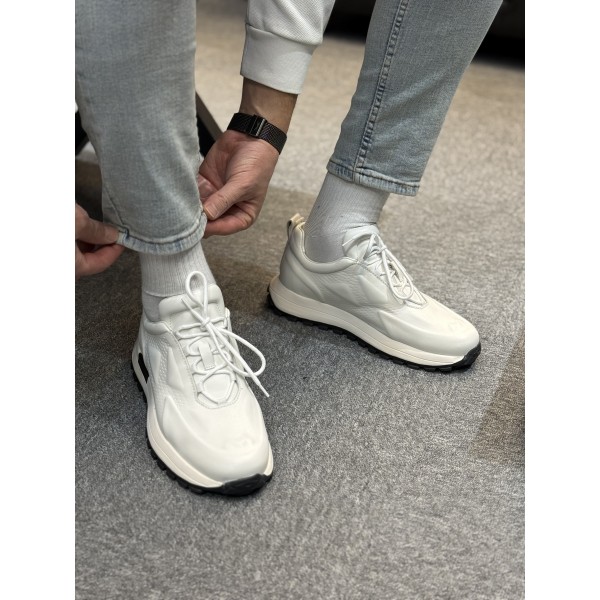 Krafto Model Deri Sneaker Ayakkabı 