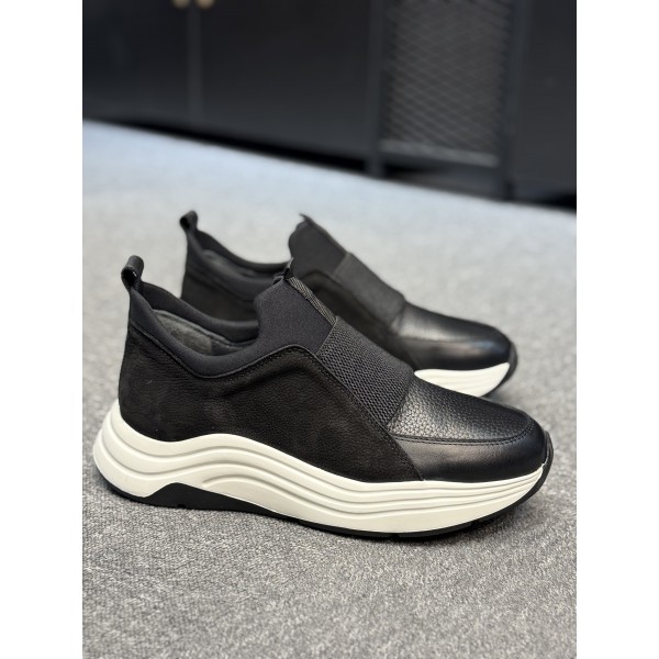 MonoLace Model deri sneaker ayakkabı 