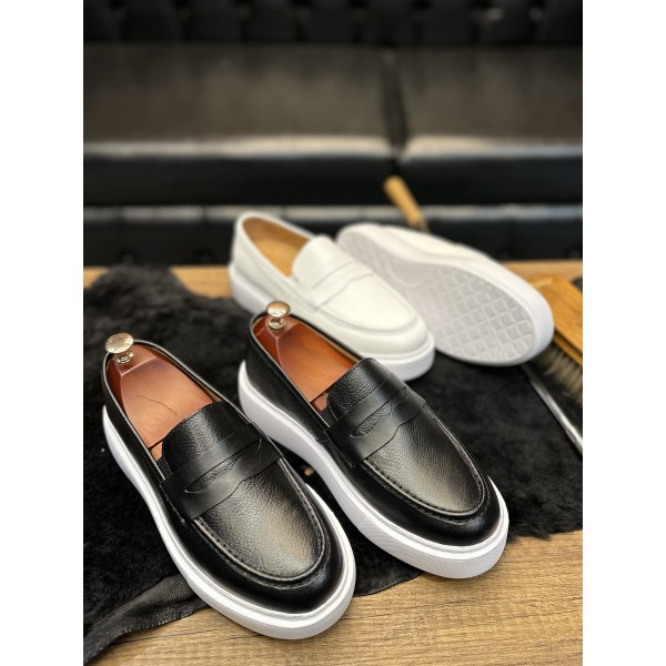 Casual Babet deri ayakkabı 