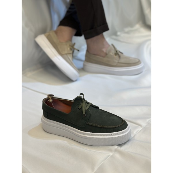 Bağcık Detaylı babet ayakkabı 