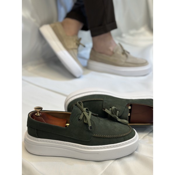 Bağcık Detaylı babet ayakkabı 