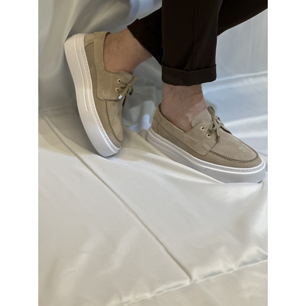 Bağcık Detaylı babet ayakkabı 