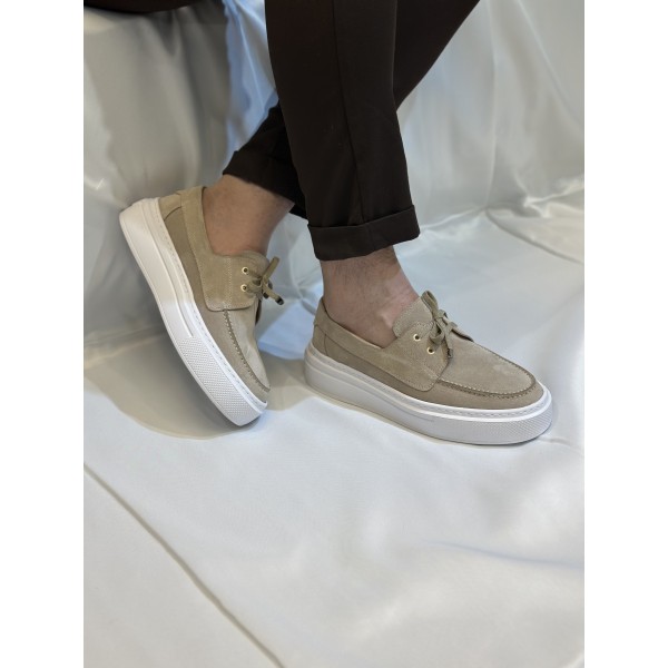 Bağcık Detaylı babet ayakkabı 