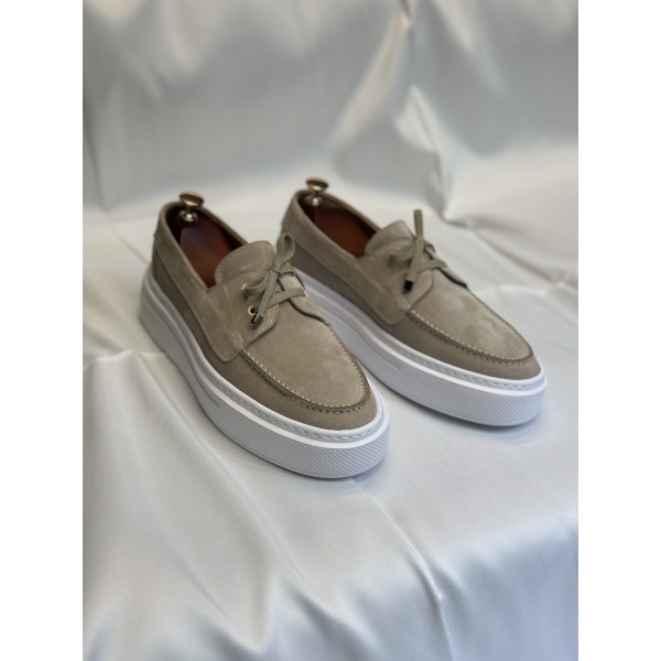 Bağcık Detaylı babet ayakkabı 