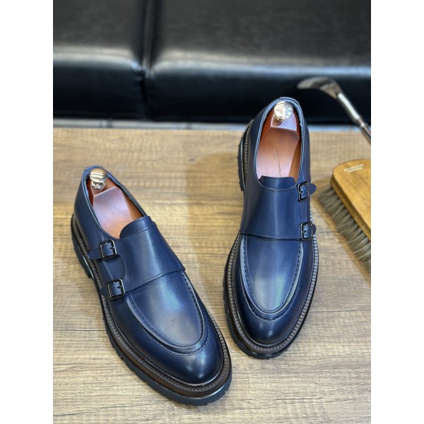 Toka Detaylı Deri Klasik Ayakkabı 