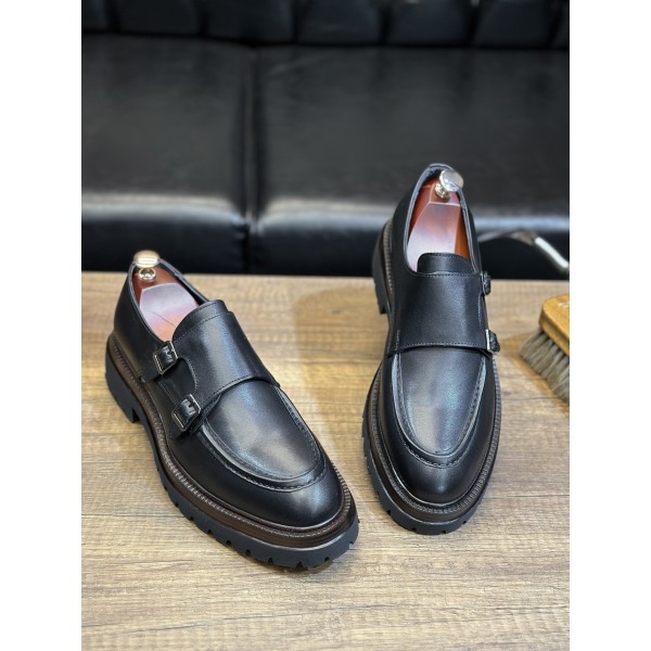 Toka Detaylı Deri Klasik Ayakkabı 