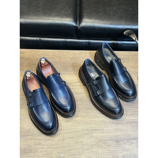 Toka Detaylı Deri Klasik Ayakkabı 