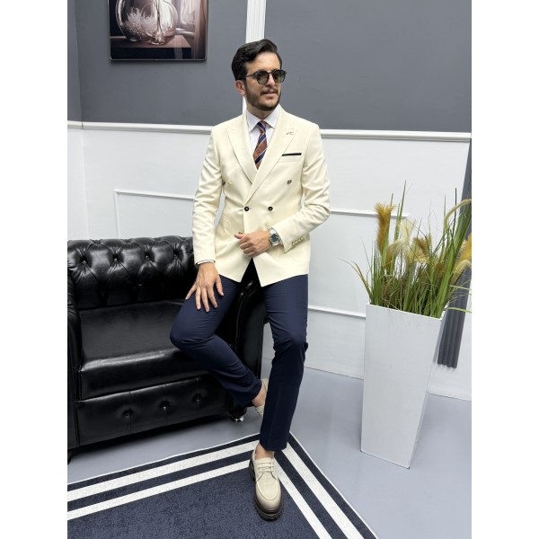 Kombinli kruvaze Takım Elbise