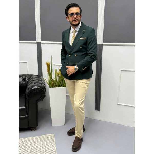 Kombinli kruvaze Takım Elbise