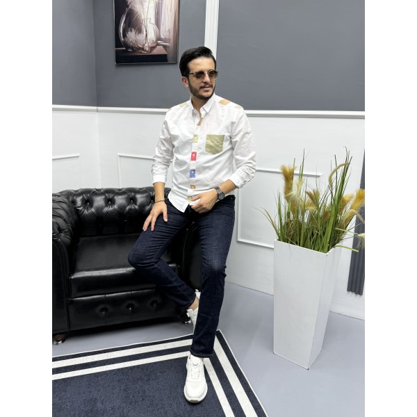 PatchMode Parçalı Erkek Gömlek