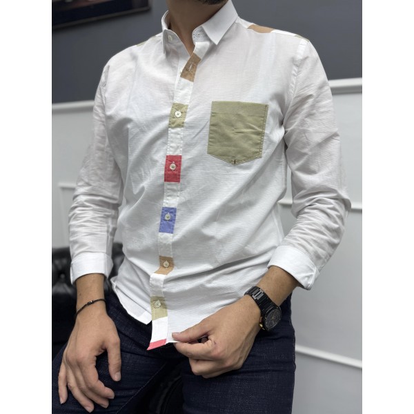 PatchMode Parçalı Erkek Gömlek