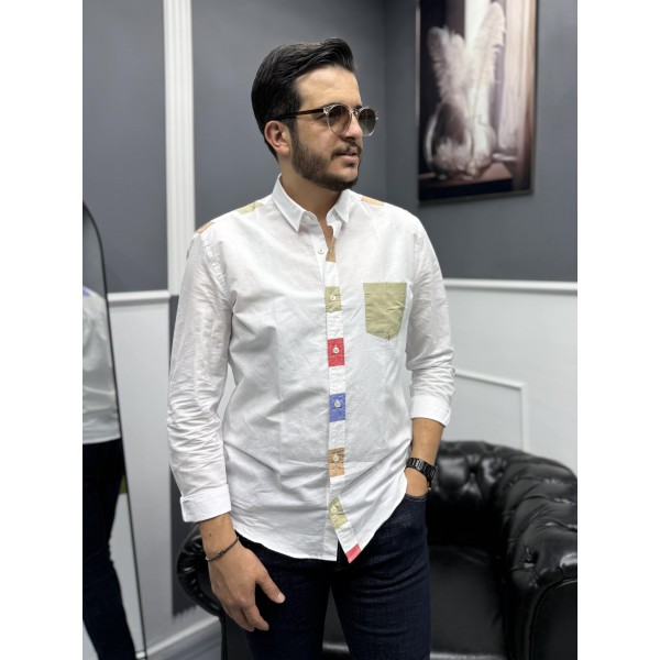 PatchMode Parçalı Erkek Gömlek